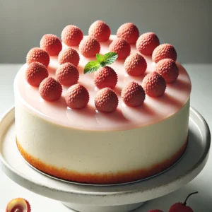 Lychee Cheesecake